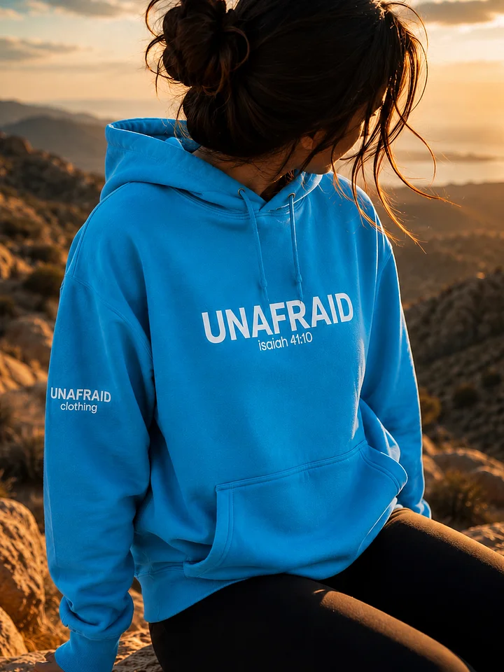 UNAFRAID Blue OG Hoodie product image (2)