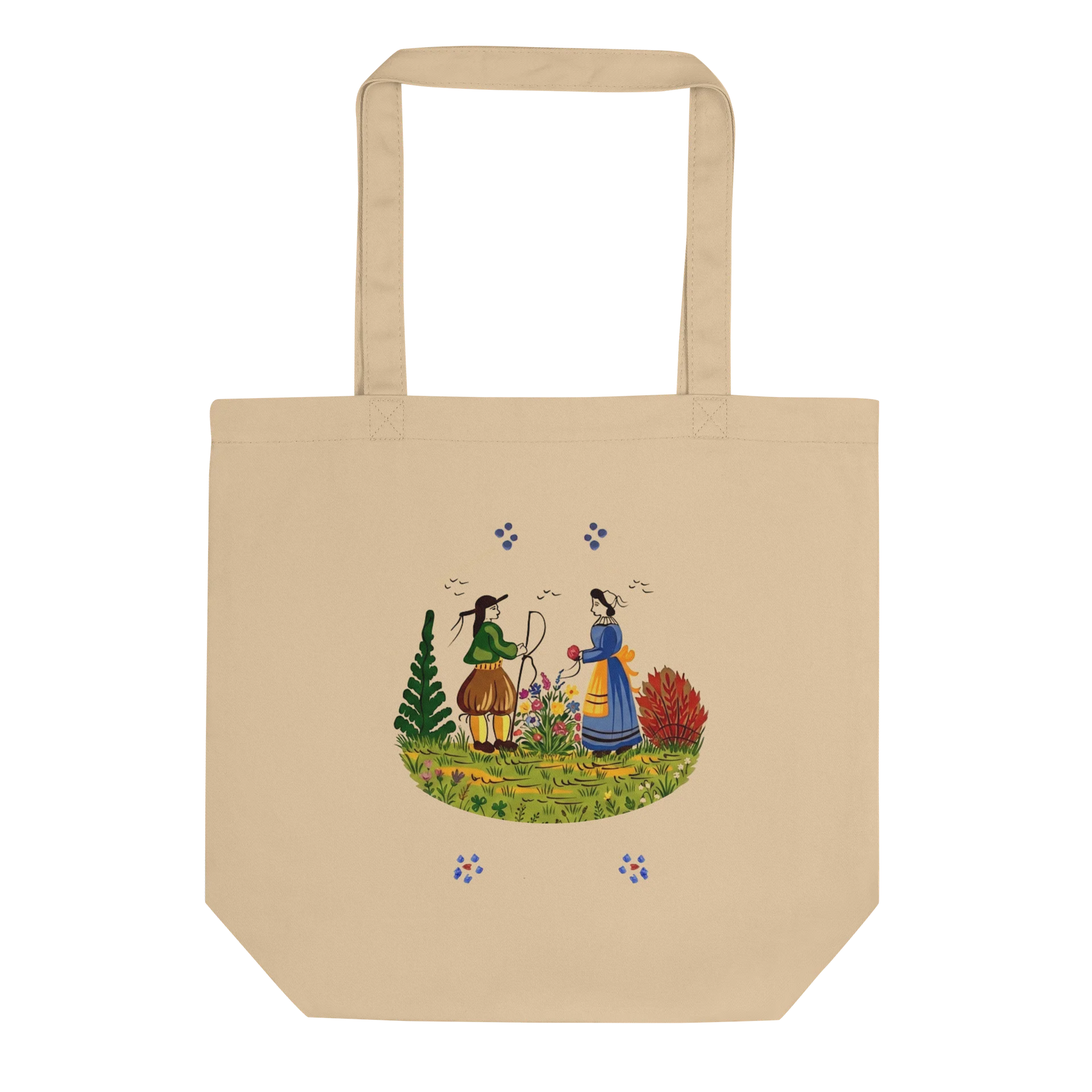 Tote Bag 100% Coton Éco-Responsable “Petits Bretons” product image (1)