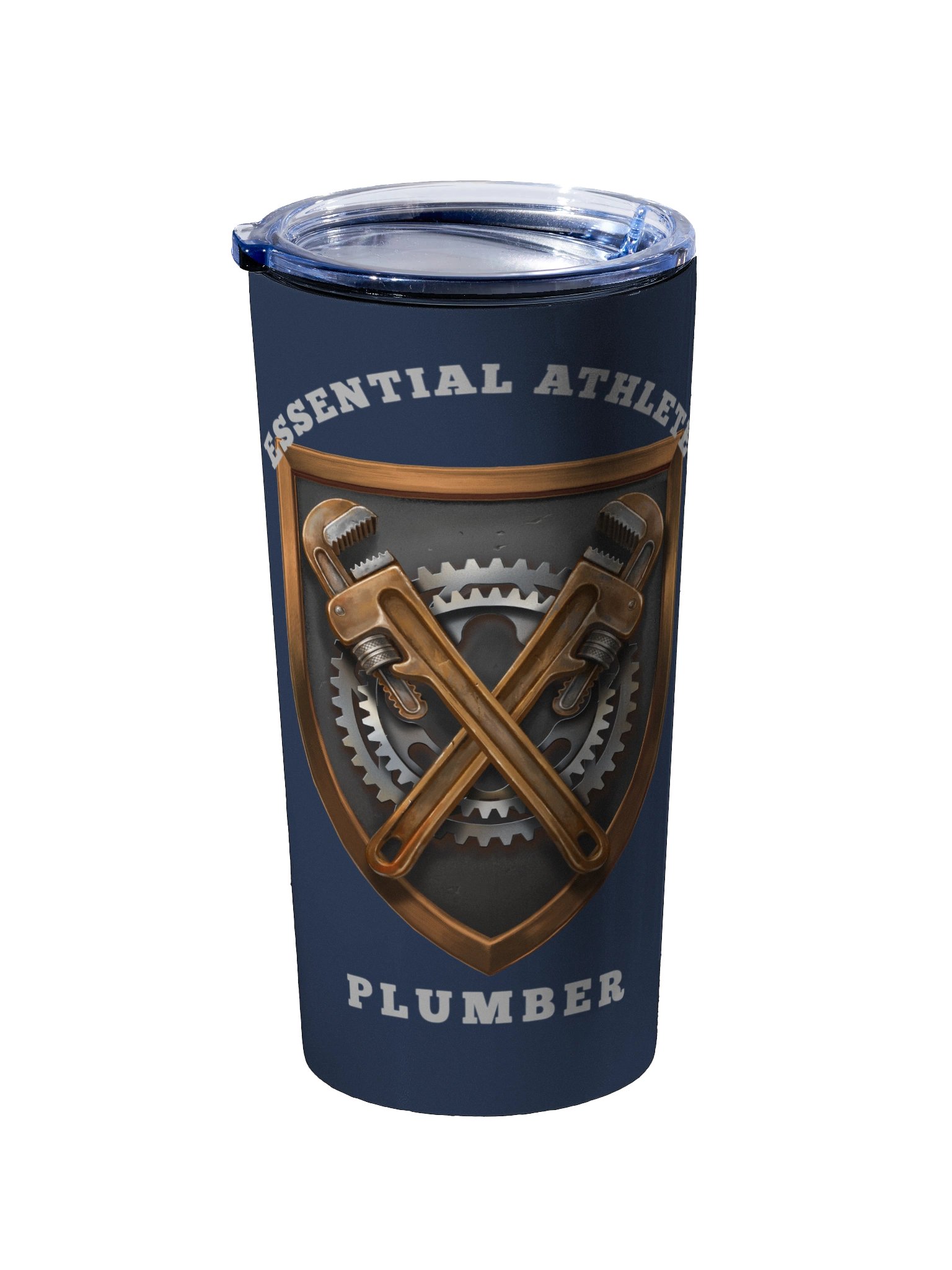 Shield Series: Plumber Edition (Navy) Tumbler product image (2)