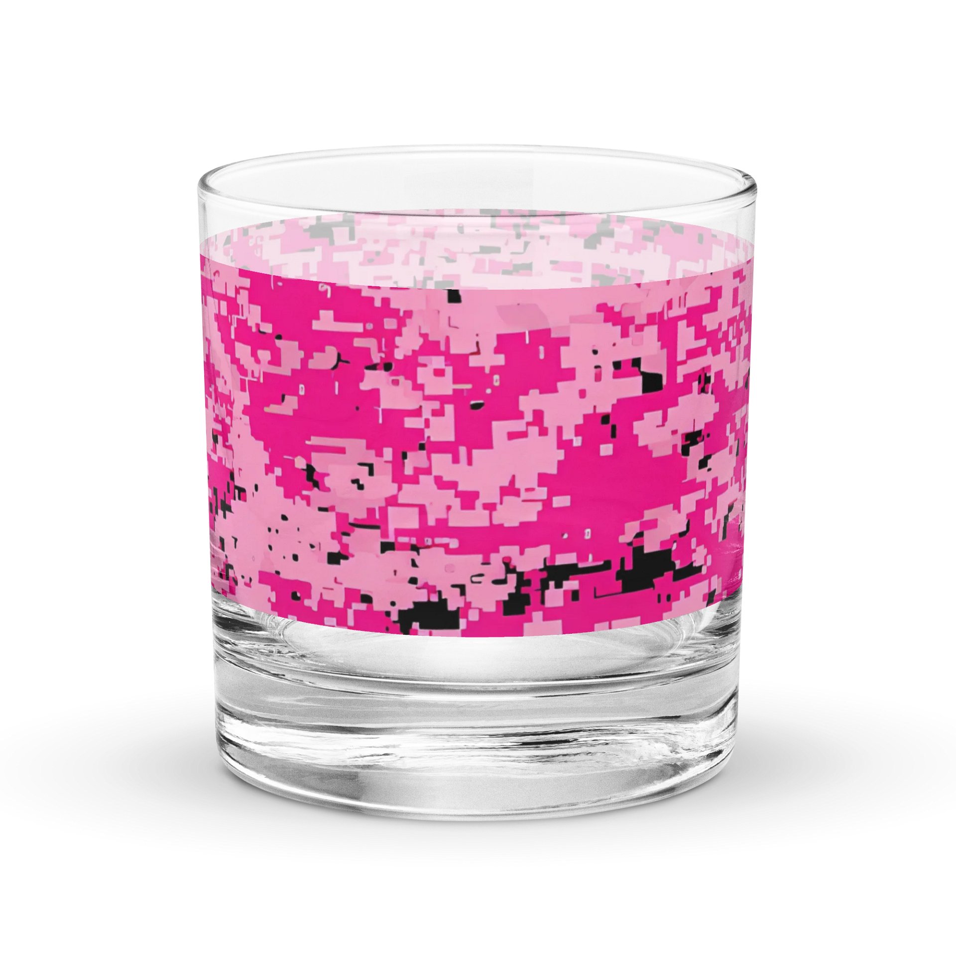 Pixel Pink Rocks Glass product image (2)