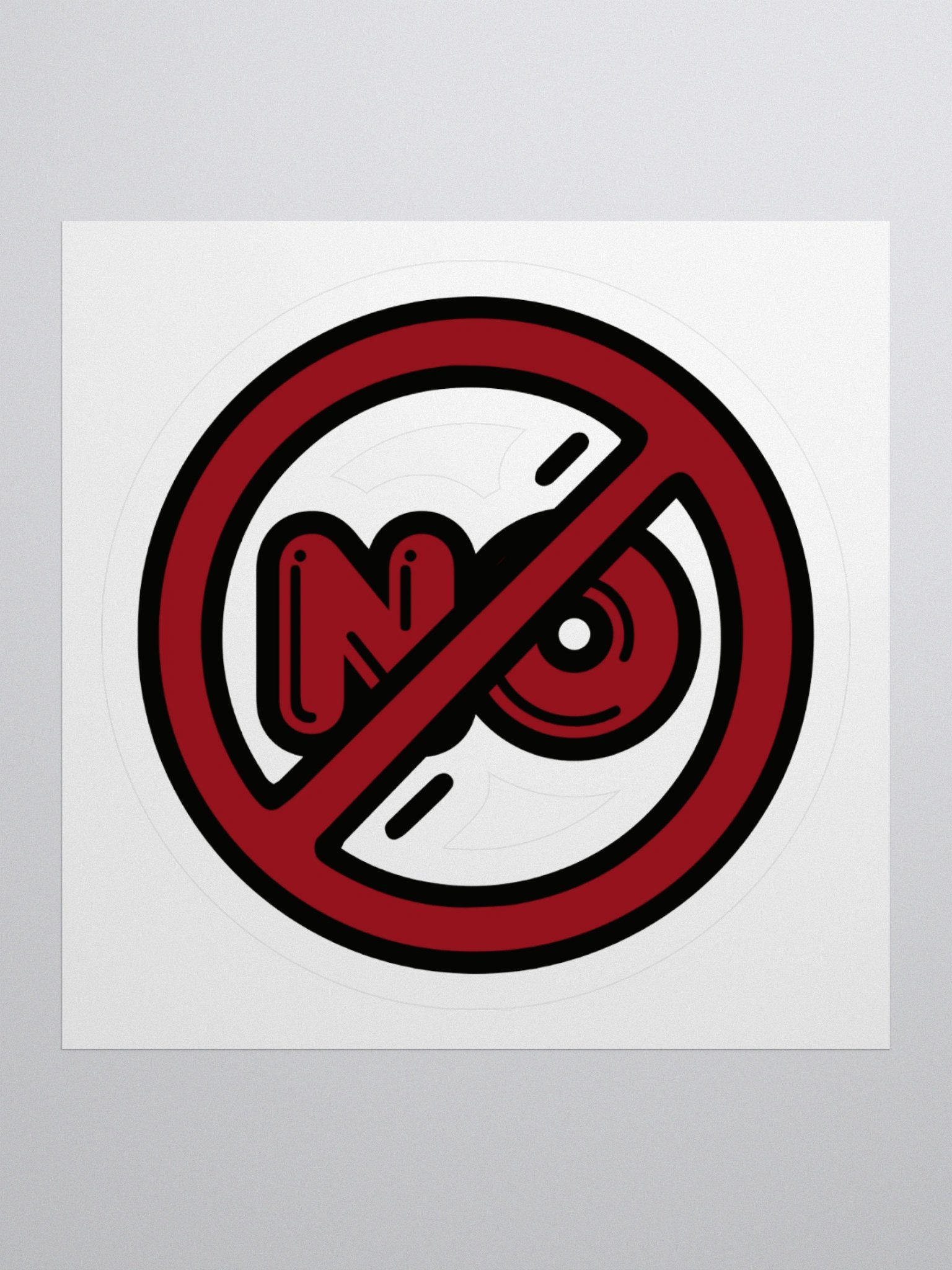 No Sticker product image (1)