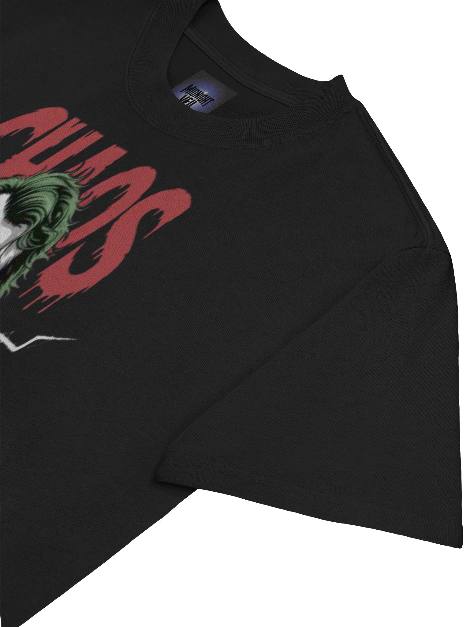 Chaos Grin: The Joker Oversized Faded T-Shirt product image (7)