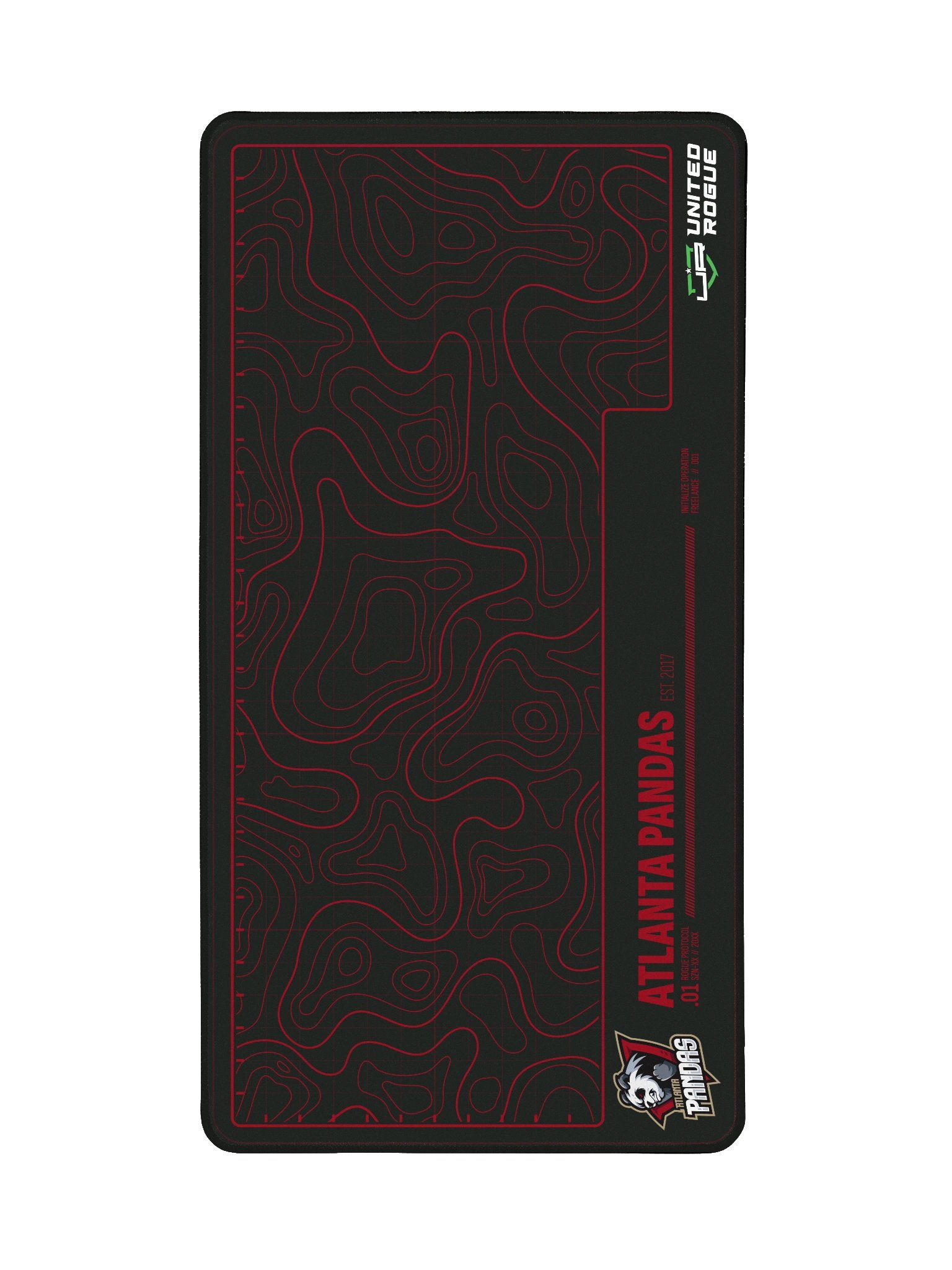 Atlanta Pandas Map Desk Mat product image (2)
