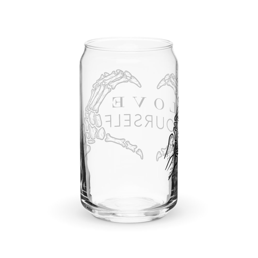 Love Yourself Skelly - Can-Shaped Glassware product image (4)