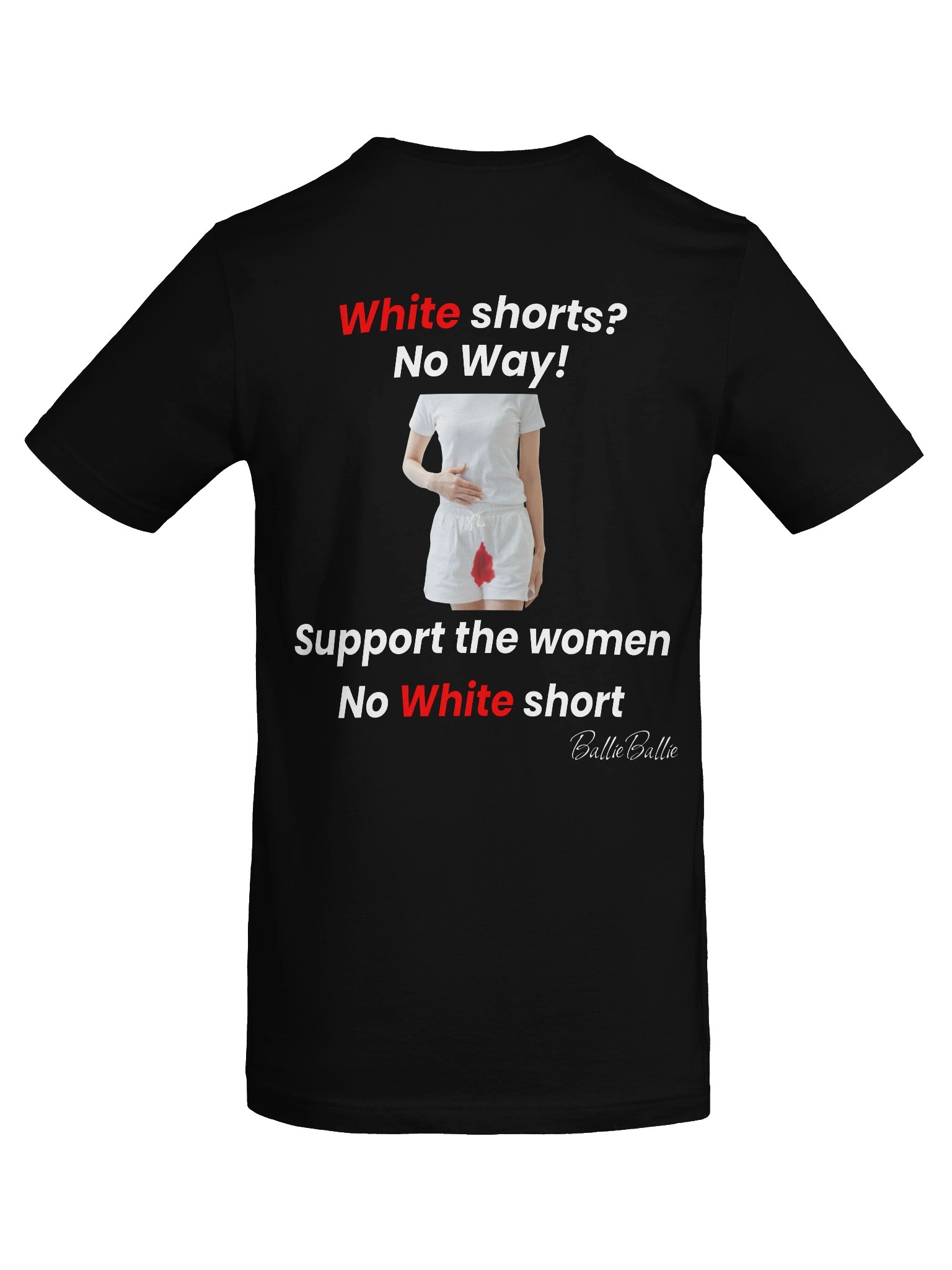 White short? No Way! Support the women No white short product image (8)