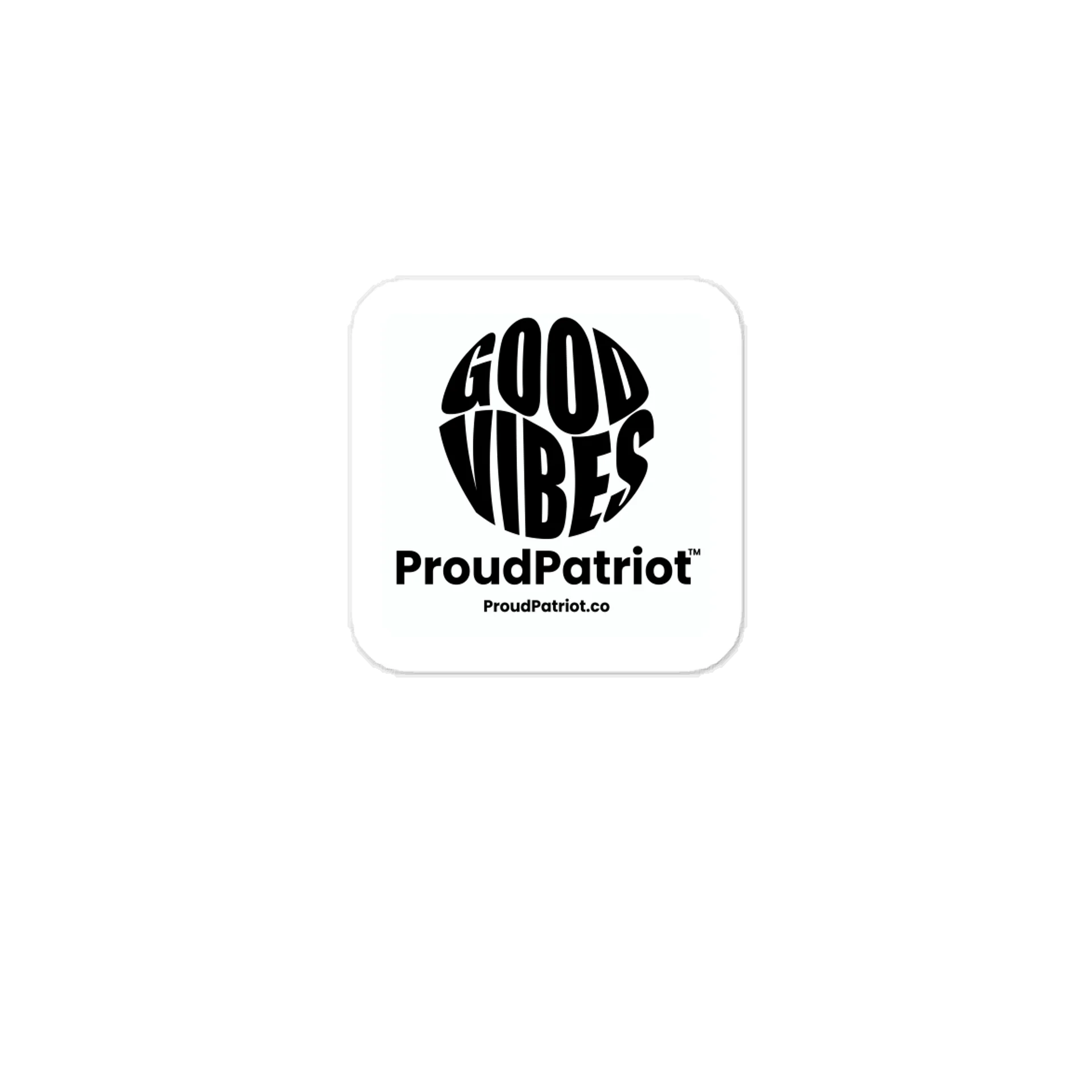 Good Vibes Vinyl Sticker product image (1)