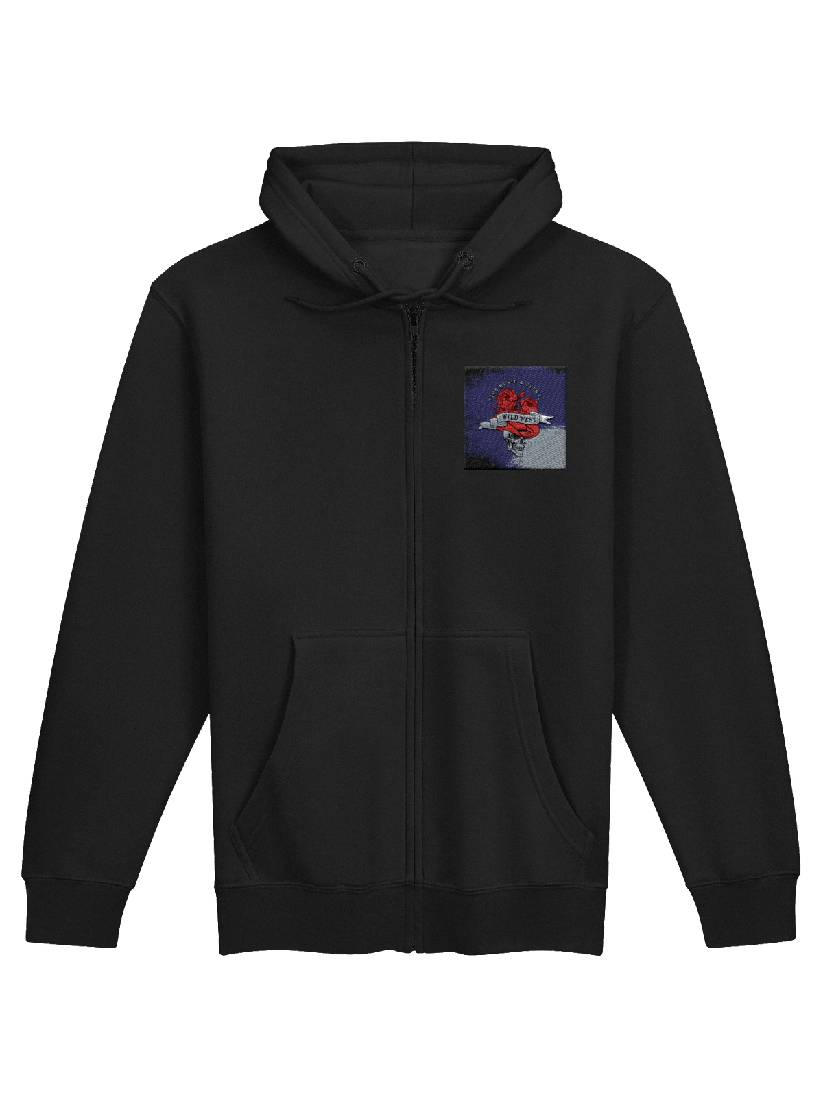 Lane Seven Wild West Skull Hoodie | DAV Merch