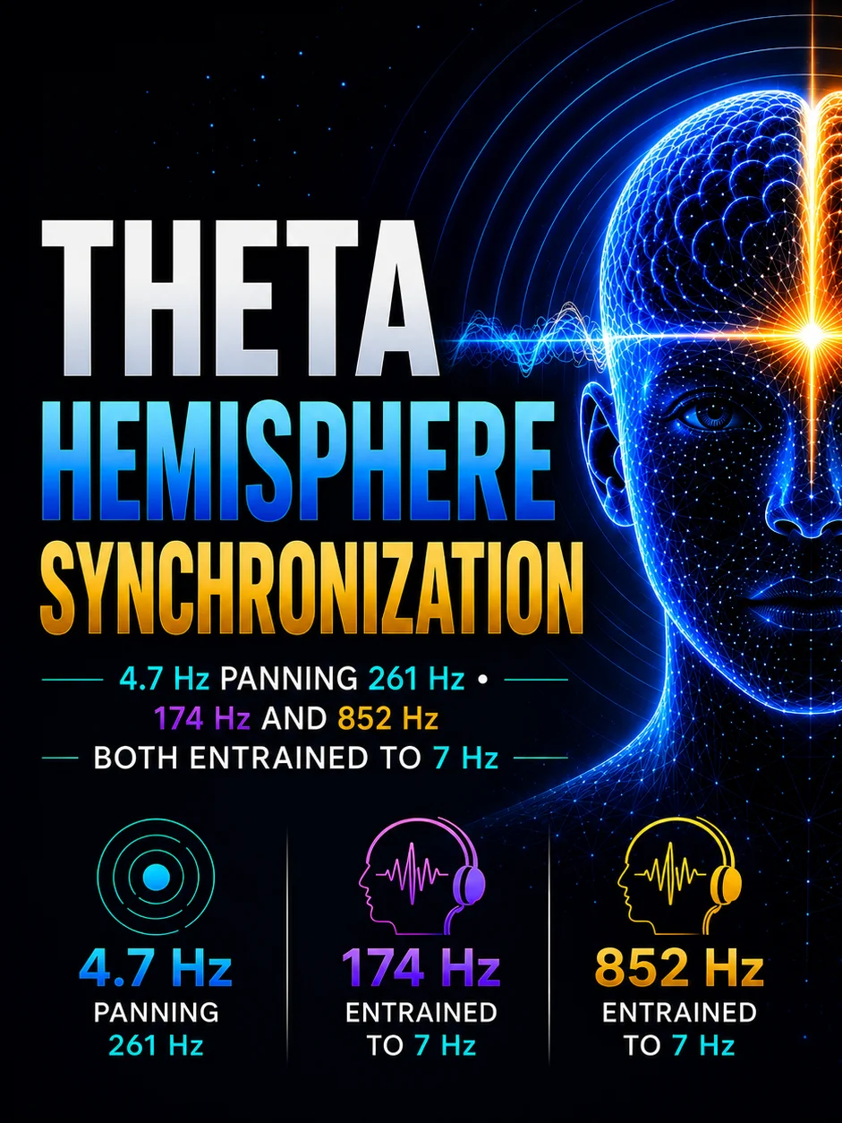 Theta Wave Hemisphere Synchronization product image (1)