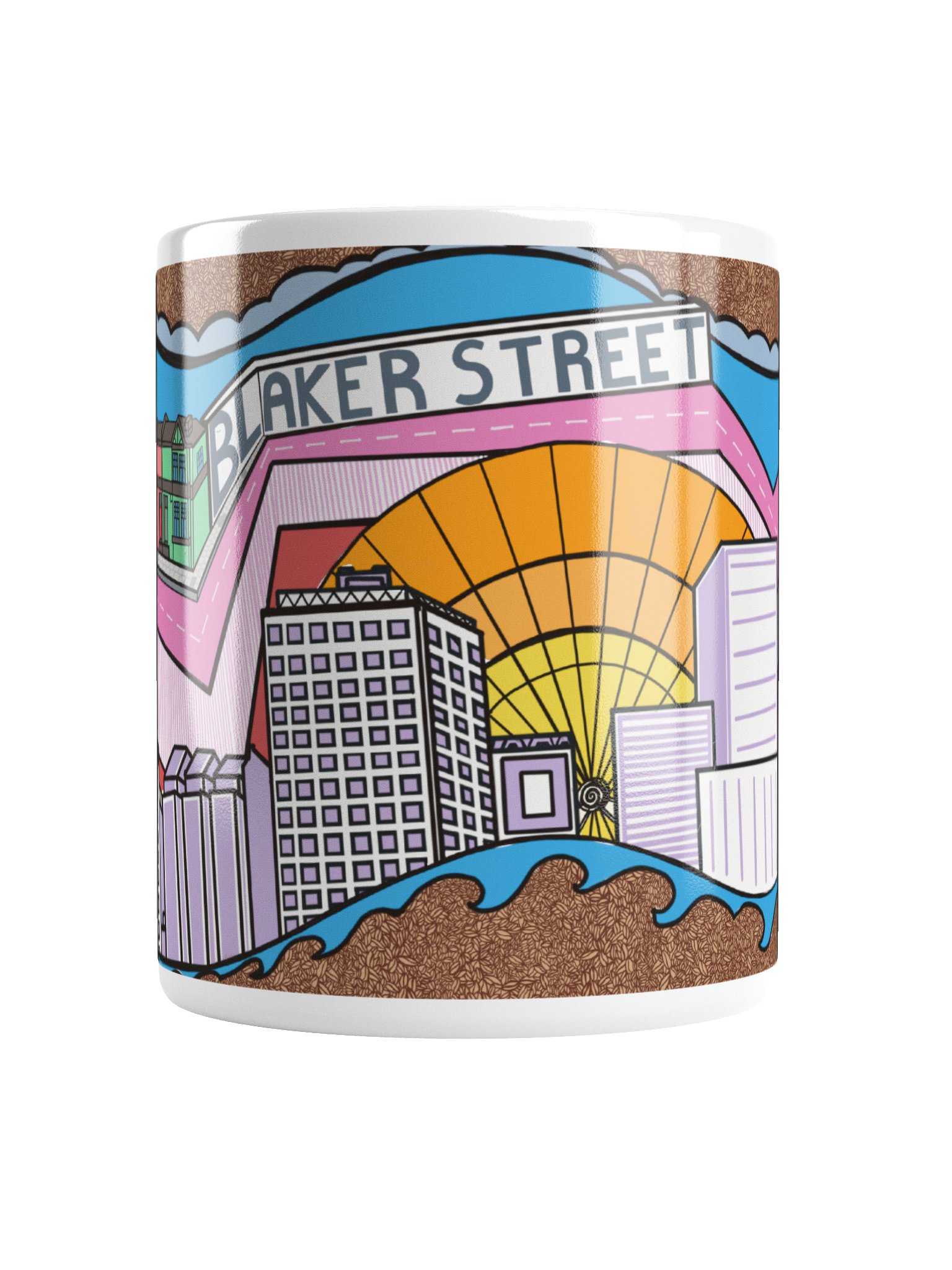 Blaker Street Cityscape Mug product image (16)