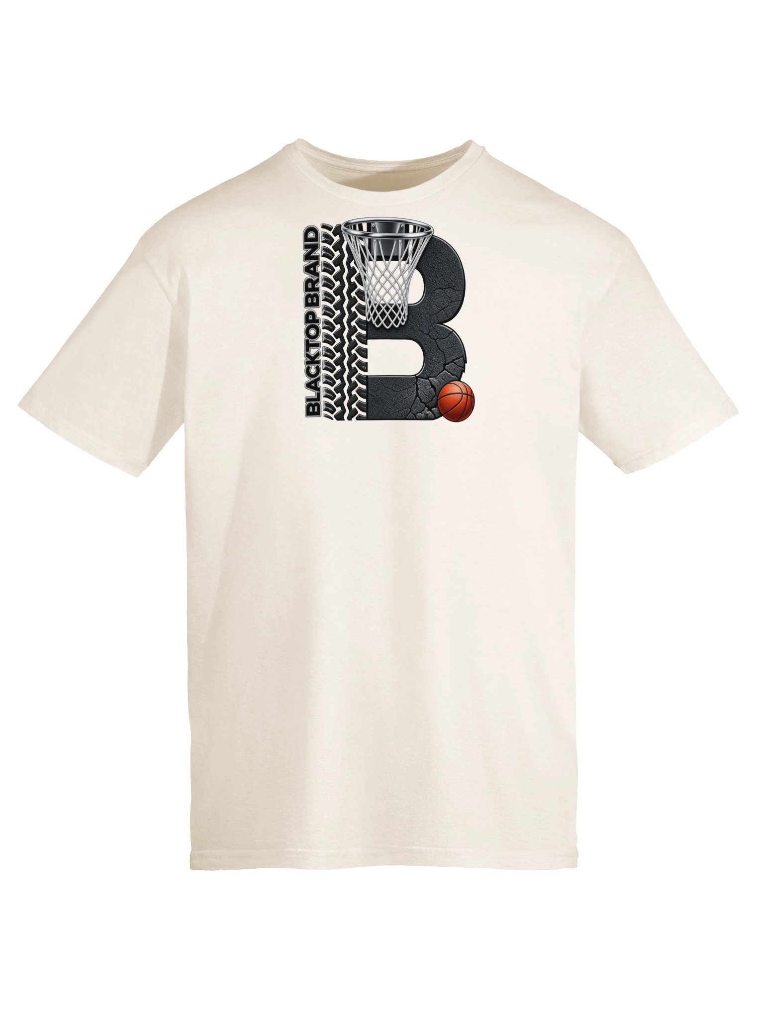 Blacktop Brand Basketball Logo Tee product image (5)