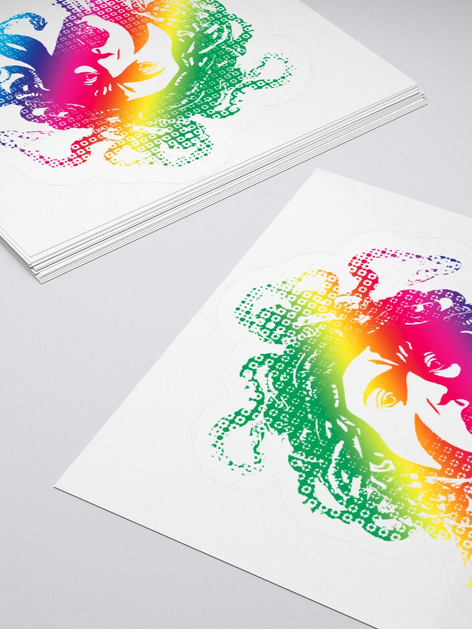 Sticker - Rainbow Medusa product image (4)