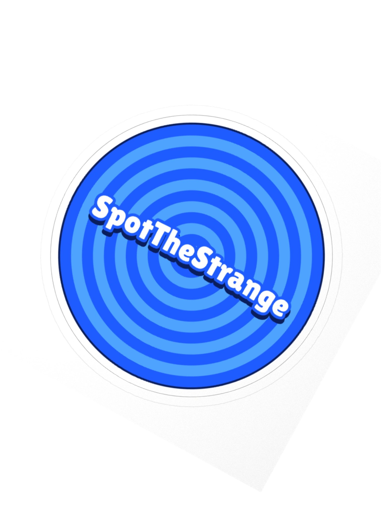 SpotTheStrange Spiral Sticker product image (4)