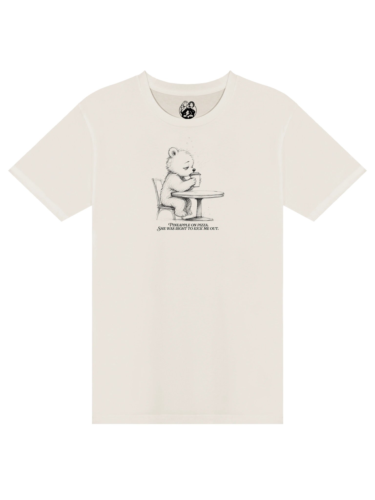 Pineapple Pizza Regret Bear Tee product image (4)