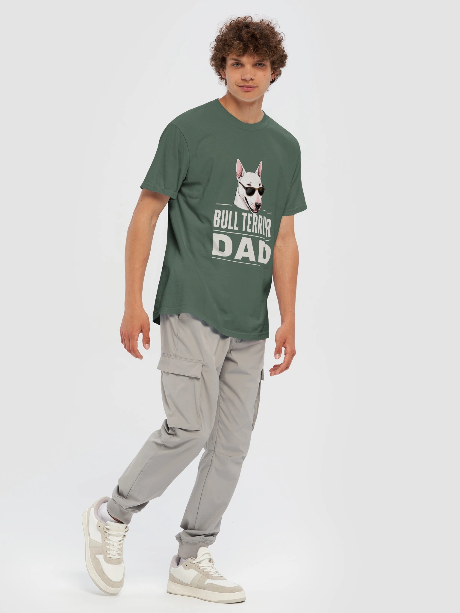 Bull Terrier Dad T-Shirt product image (76)