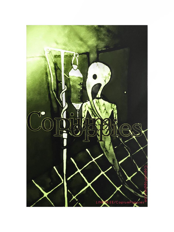 Copium Poppies - "Dmitry's Curse" Poster (Green Variant) product image (1)