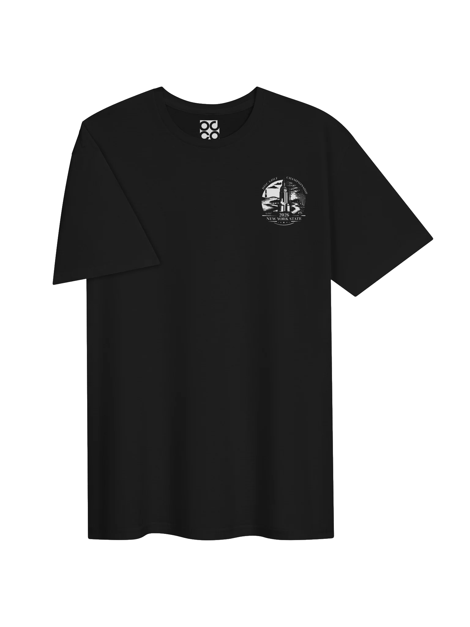 New York State Disc Golf Championship – T-Shirt (Dark) product image (3)