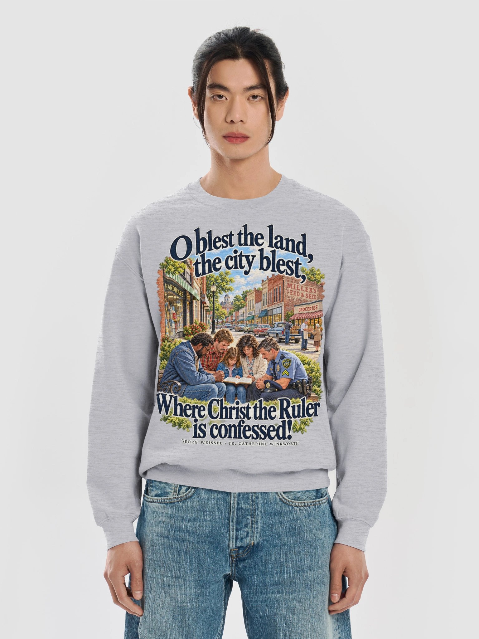 Pray for the City Sweatshirt product image (29)