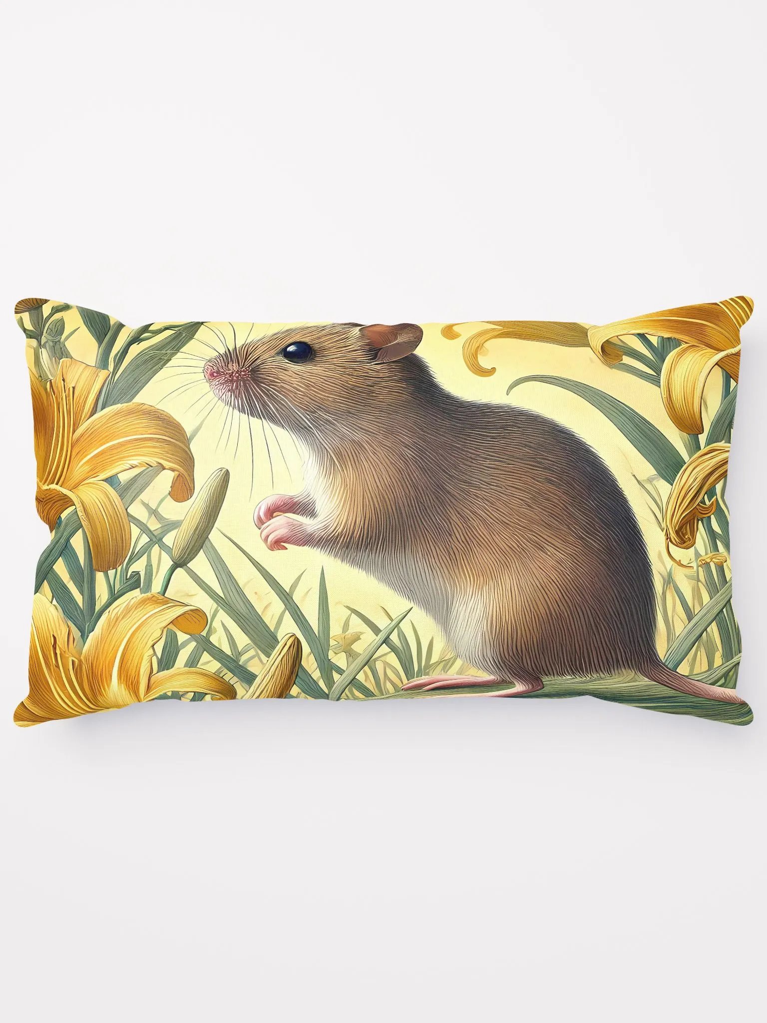 Mouse&Lilies Decorative Pillow product image (1)