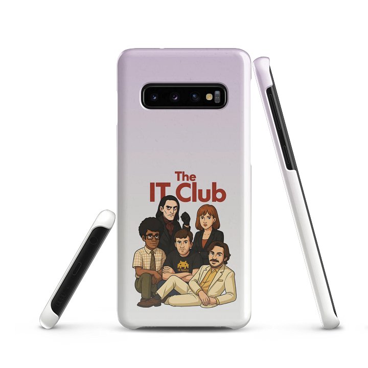 The IT Club Samsung Case – Snap 80s Sitcom Crossover Phone Protector product image (2)