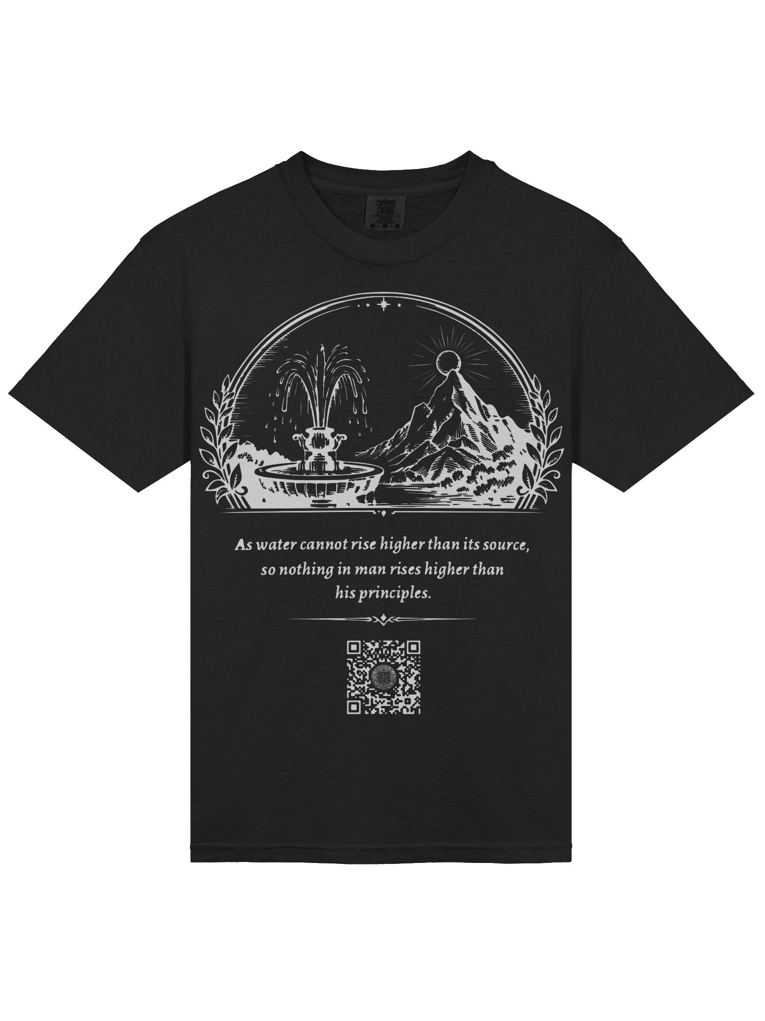 Waterworks of Grace (White on Black/Color) product image (3)