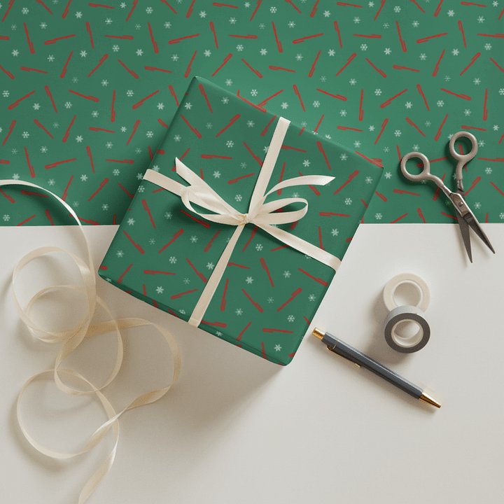 Scattered Flutes Gift Wrap Roll - Bass 30 x 72 product image (1)