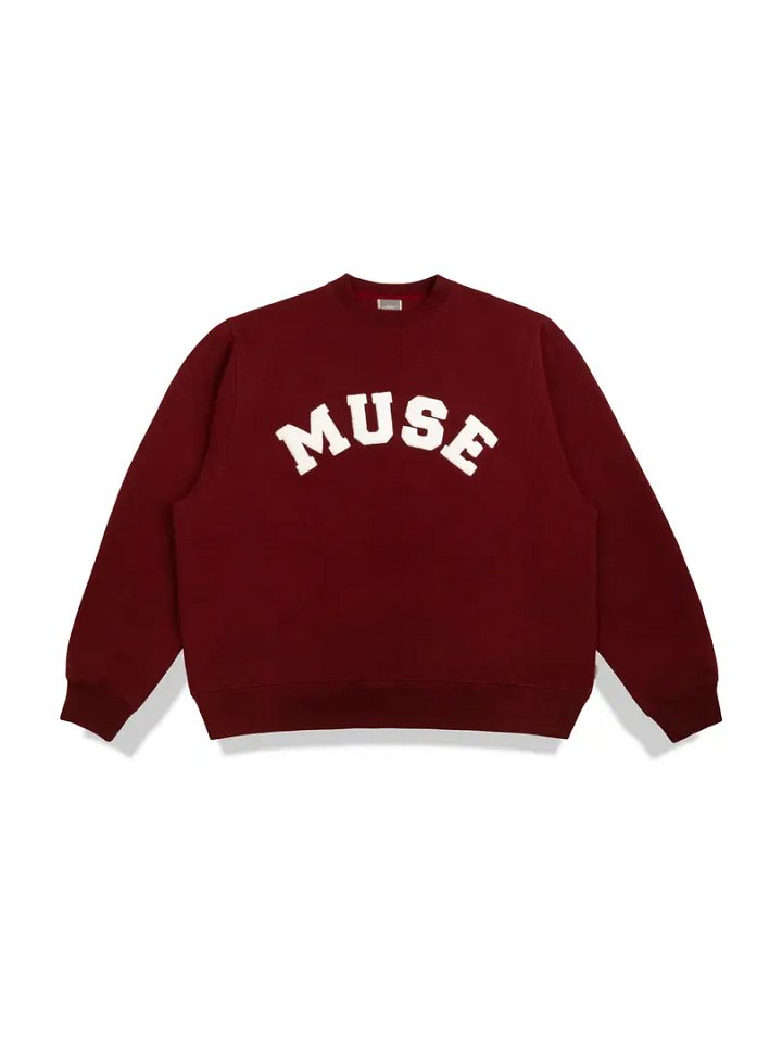 Heavyweight Chenille Sweatshirt - Wine product image (1)