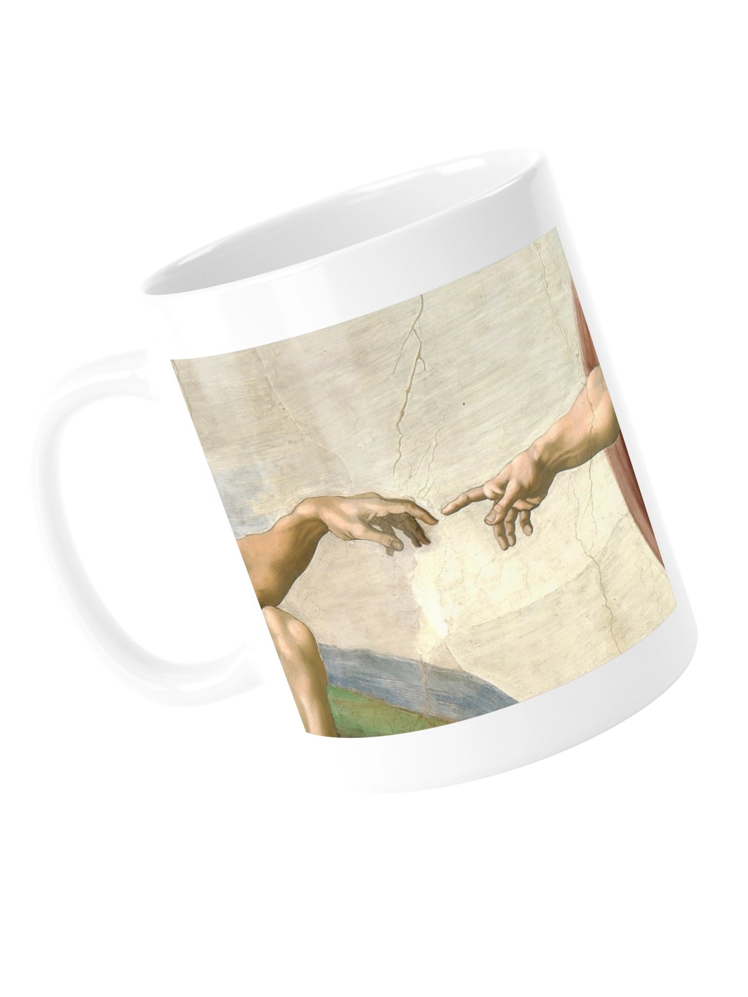 Michelangelo – The Creation of Adam (Hands Detail) – Mug product image (10)