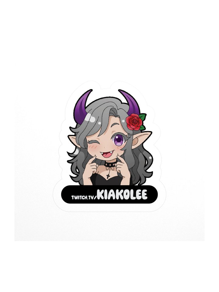 Devilishly Cute Kiako Sticker product image (1)
