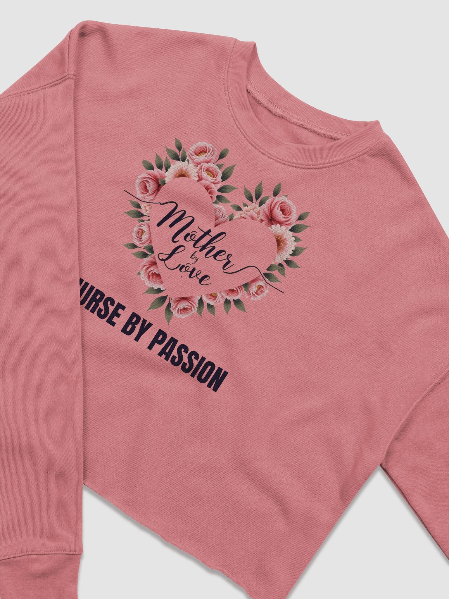 Mother by Love Nurse by Passion Fleece Crop Sweatshirt product image (12)
