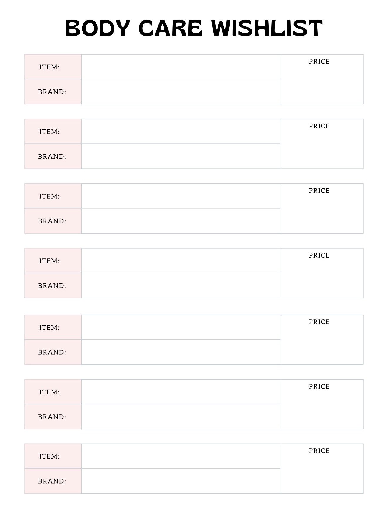 The Daily Female Self-Care System - Plus Self Love Workbook (pdf) product image (5)