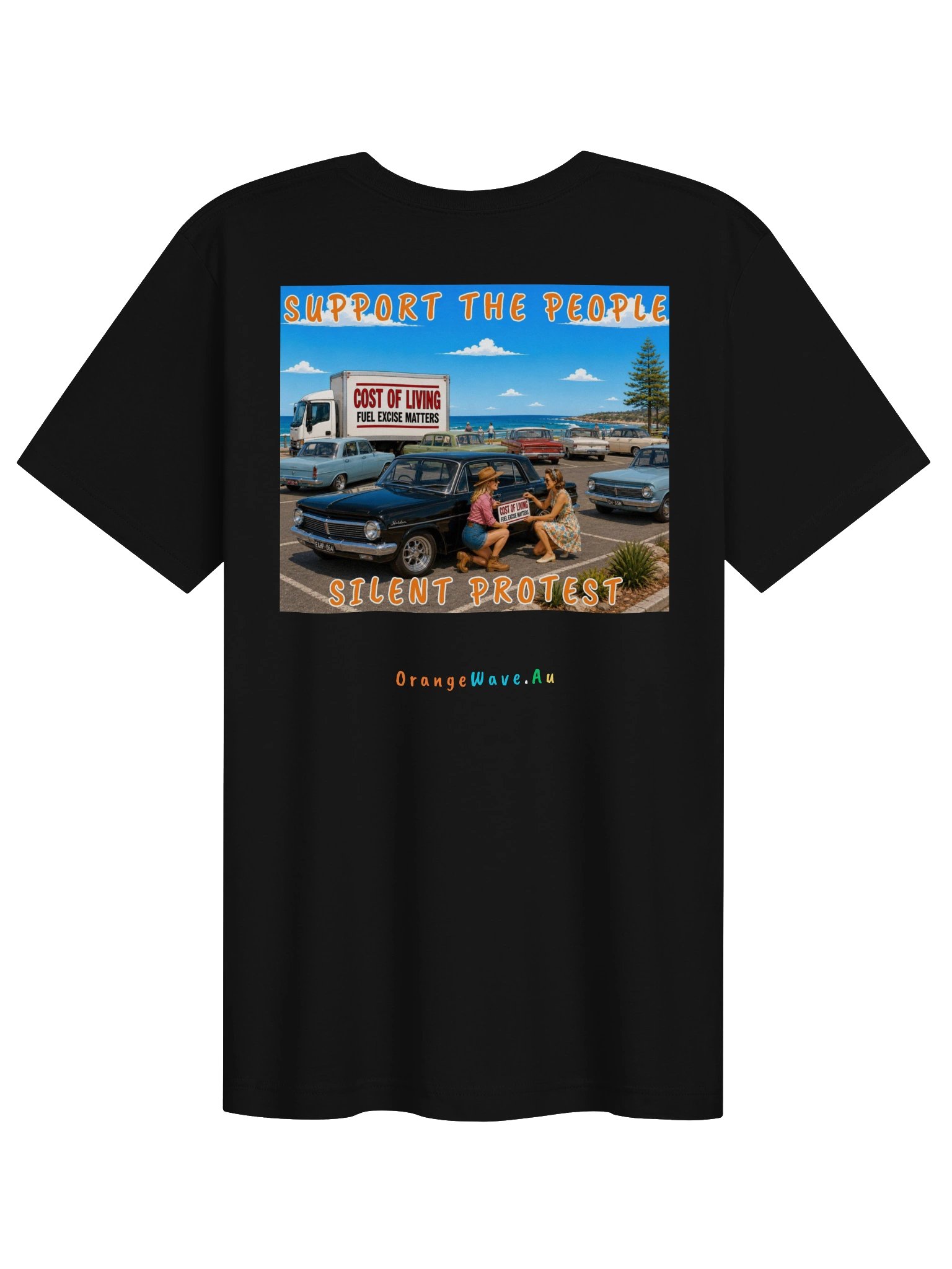 Support the People Silent Protest Tee product image (2)