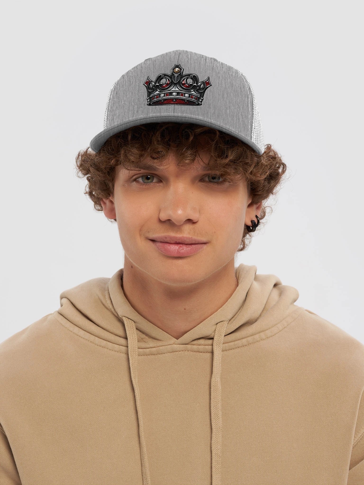 Swisha Sweet King™ Embroidered Crown Trucker Hat product image (5)