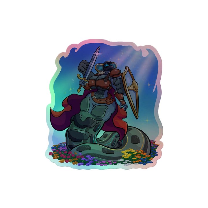 LAN-IA ADVENTURE HOLOGRAPHIC STICKER product image (2)