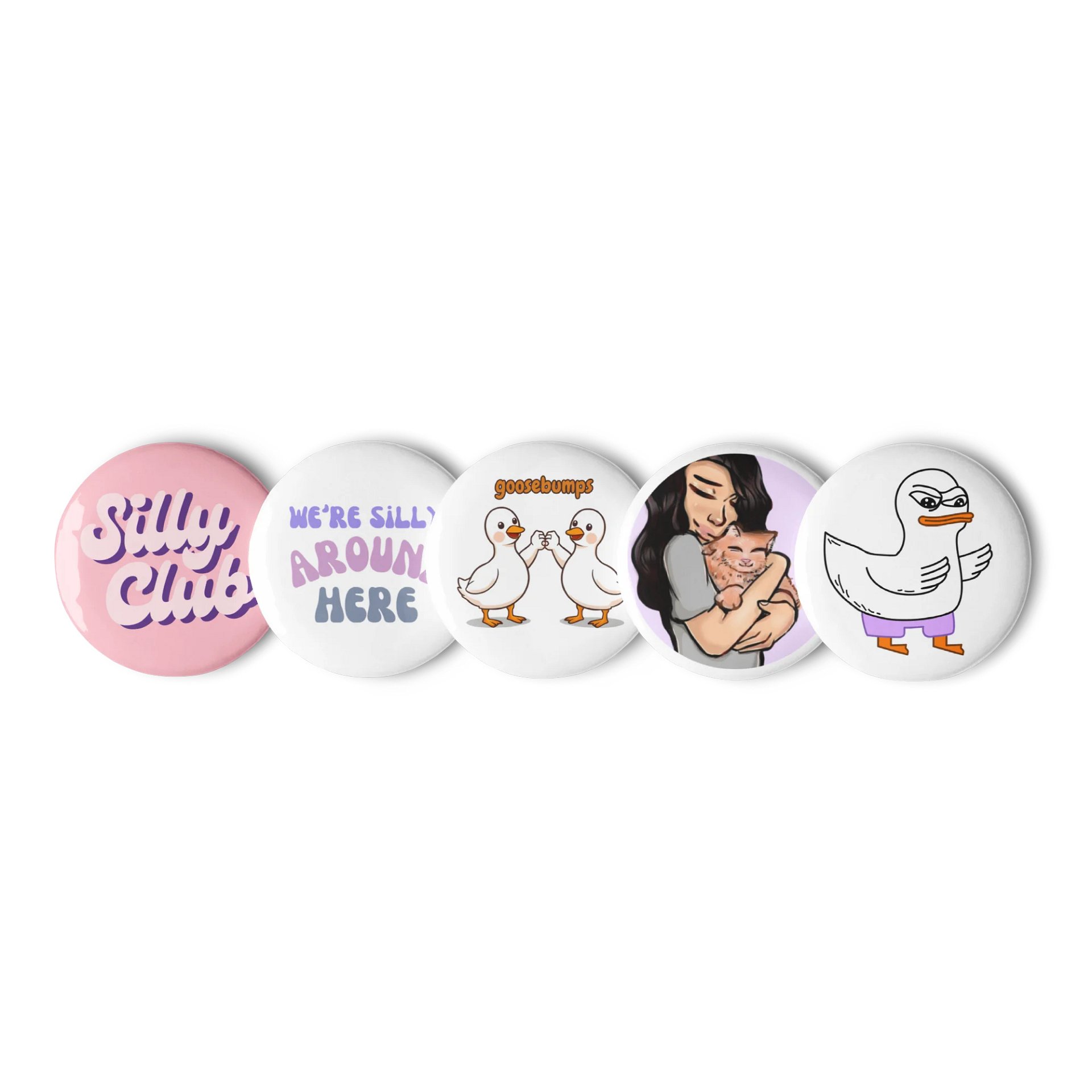 Silly Club Variety Button Set product image (1)