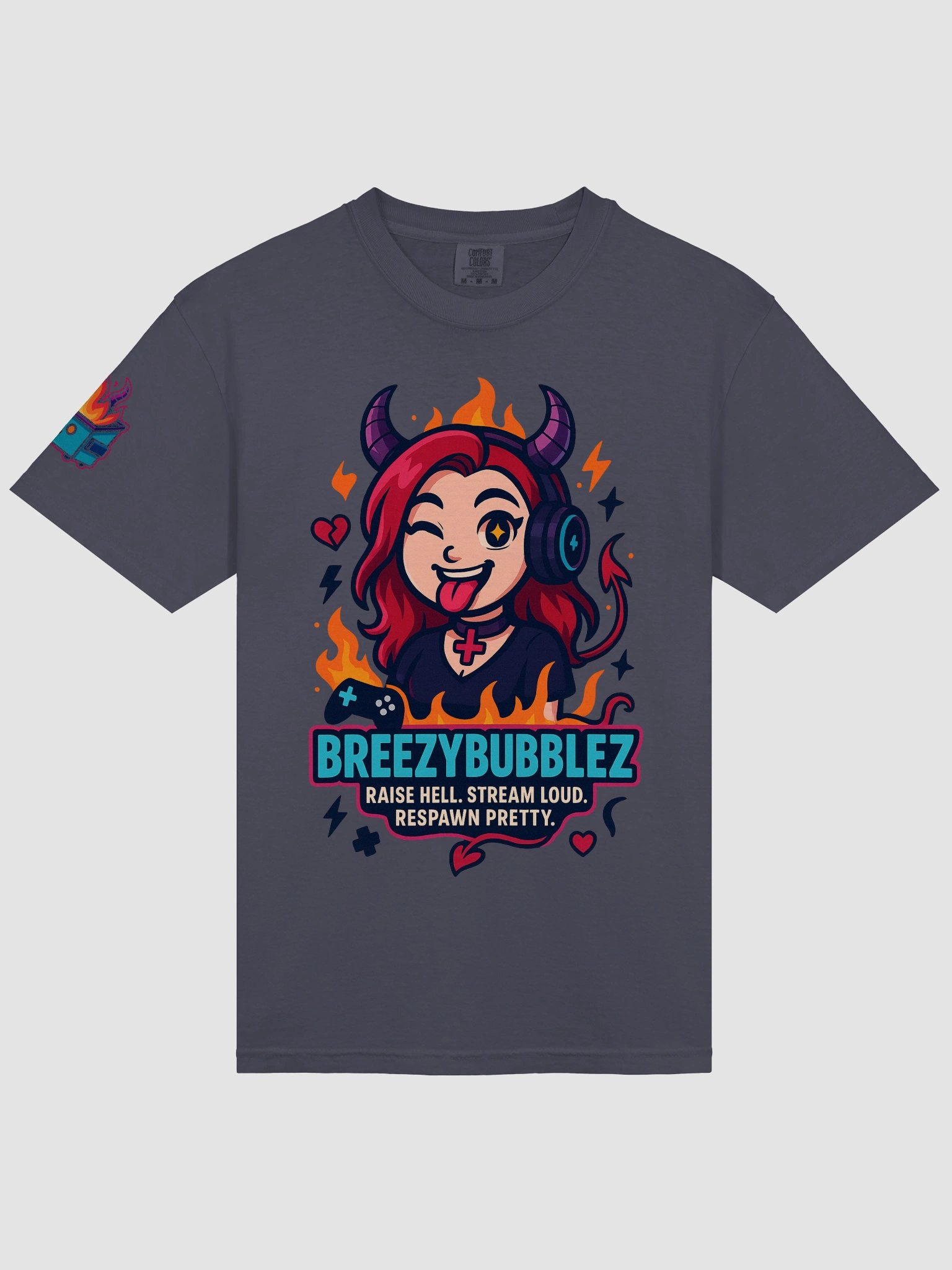 🔥 BreezyBubblez “Raise Hell” Comfort Tee 🔥 product image (32)