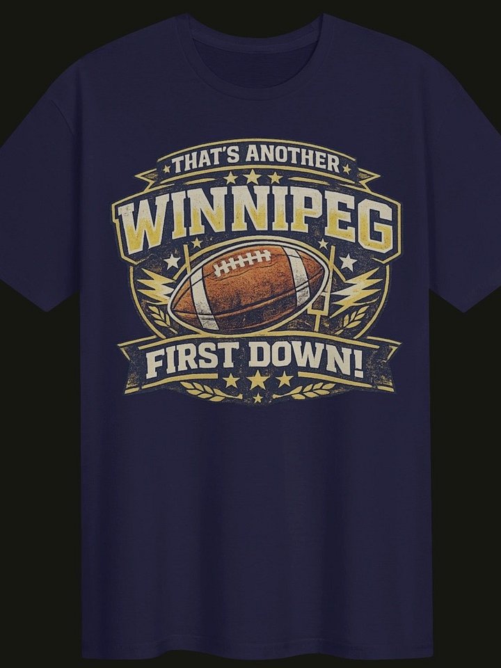 That's Another Winnipeg First Down Tee soft style product image (2)