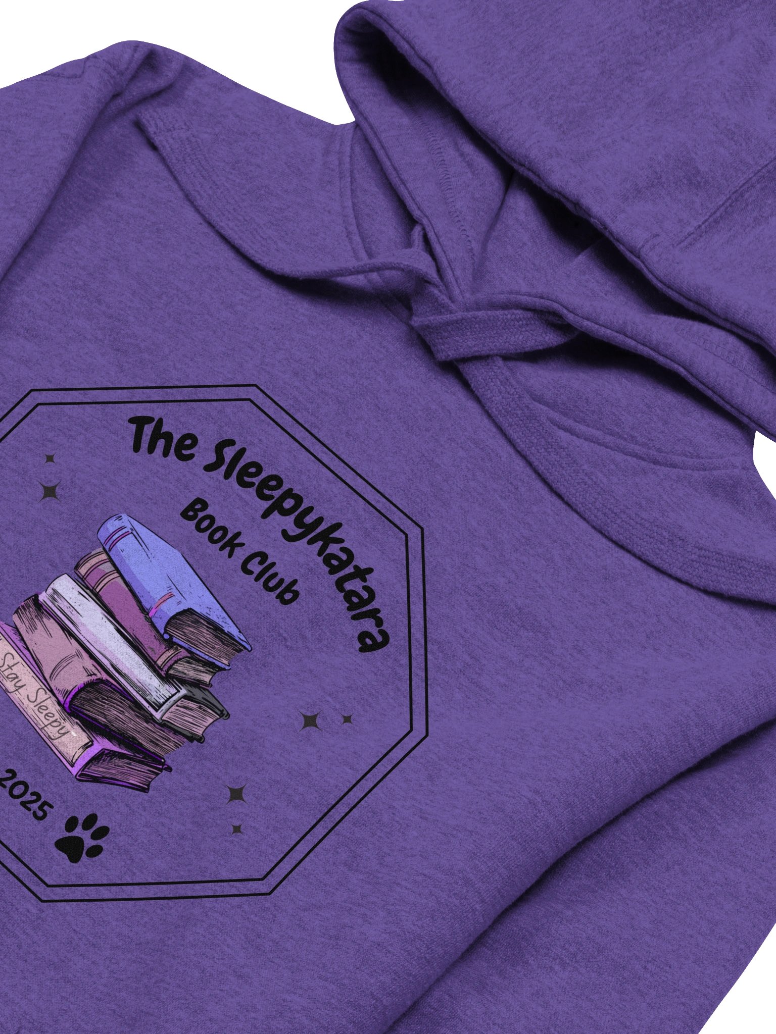 Book Club Hoodie Black Font product image (16)