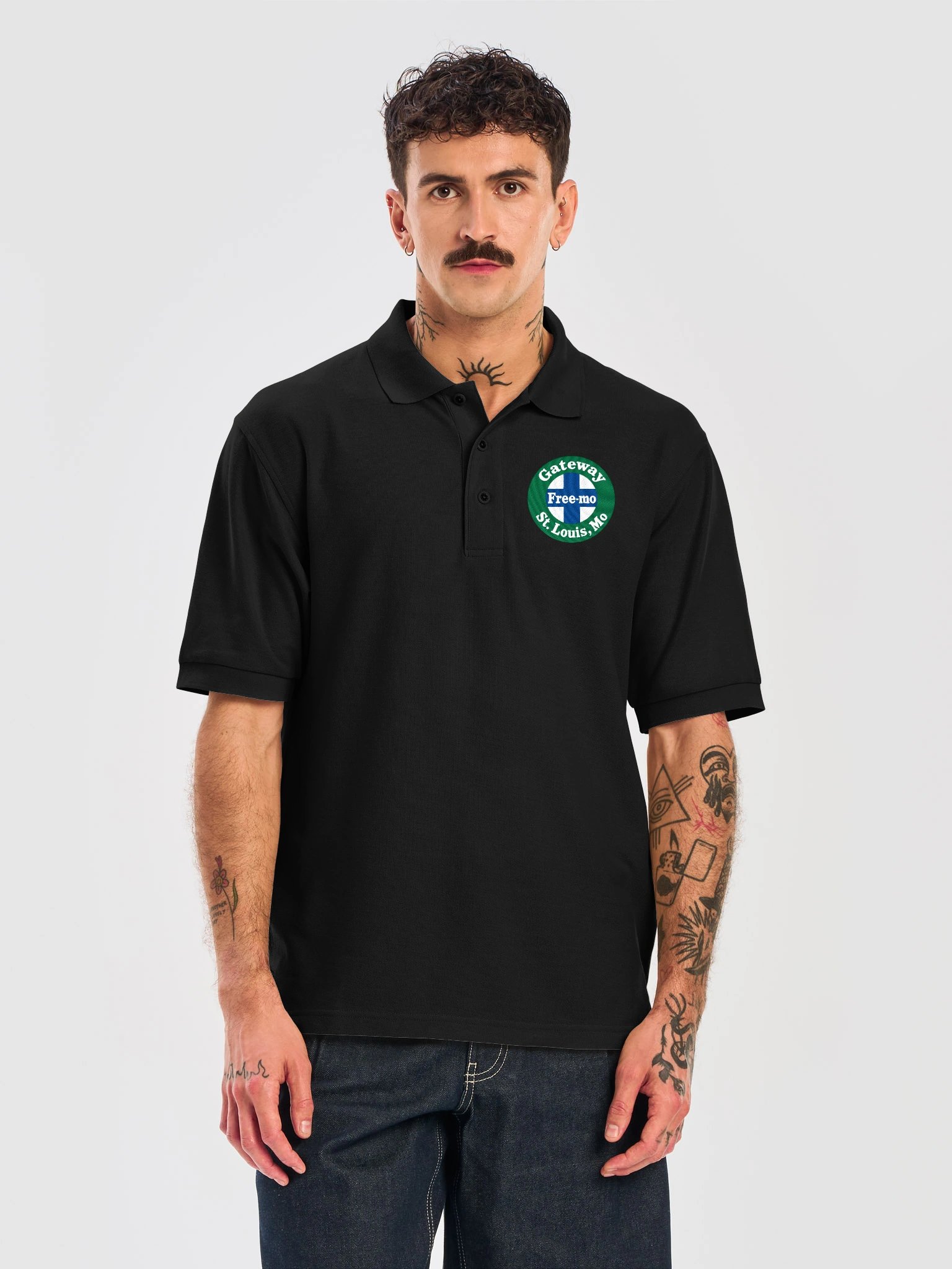 Gateway Free-mo St. Louis Emblem Polo product image (5)