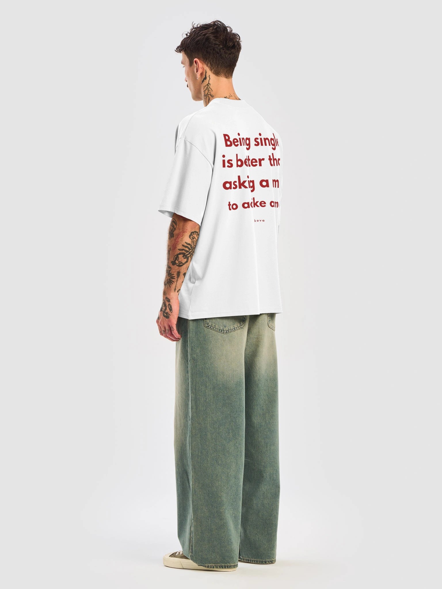 Being Single Is Better — Oversized Tee product image (4)