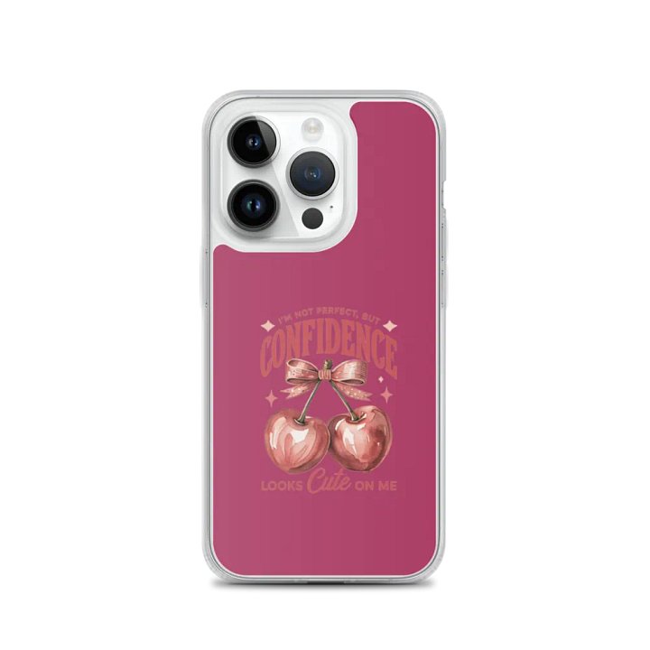 Cherry Confidence iPhone® Case product image (3)