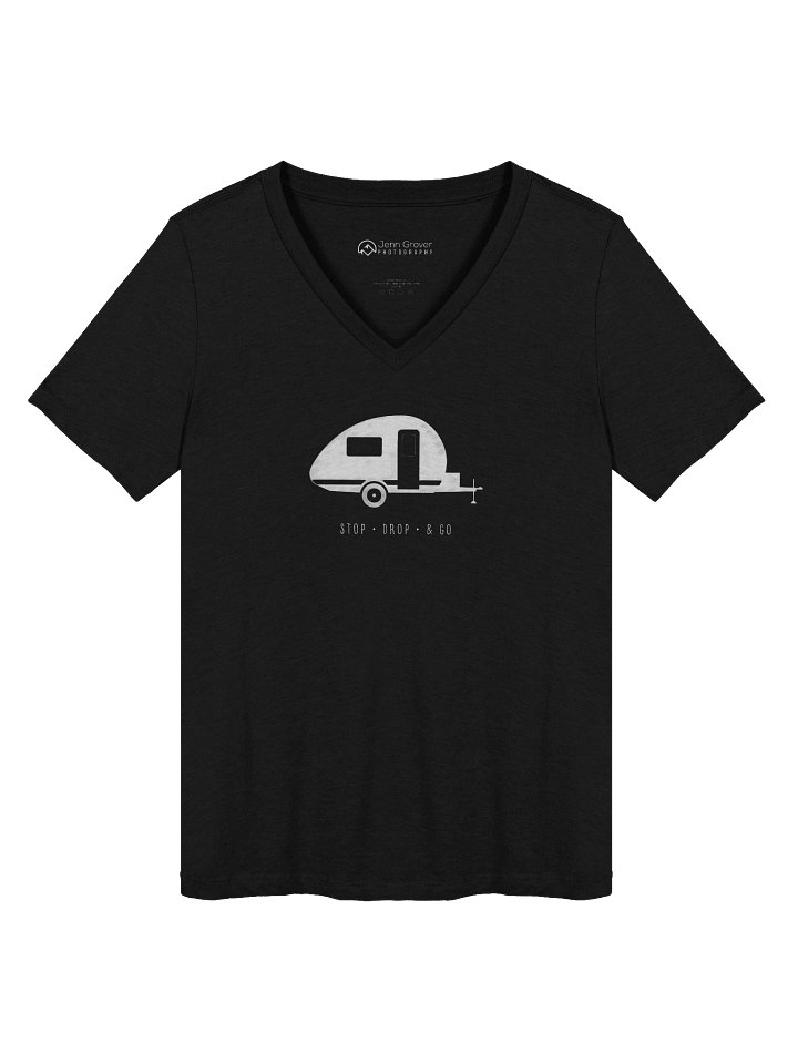 Stop • Drop • & Go Women's V Neck product image (1)