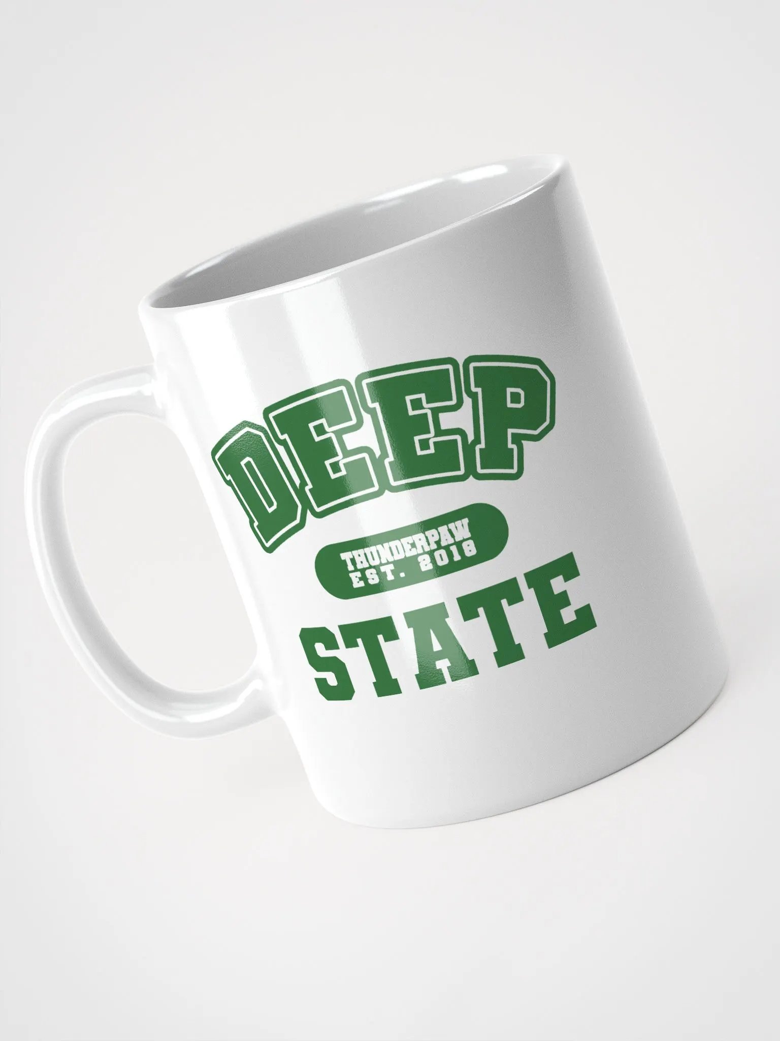 Deep State Varsity Ceramic Mug product image (8)