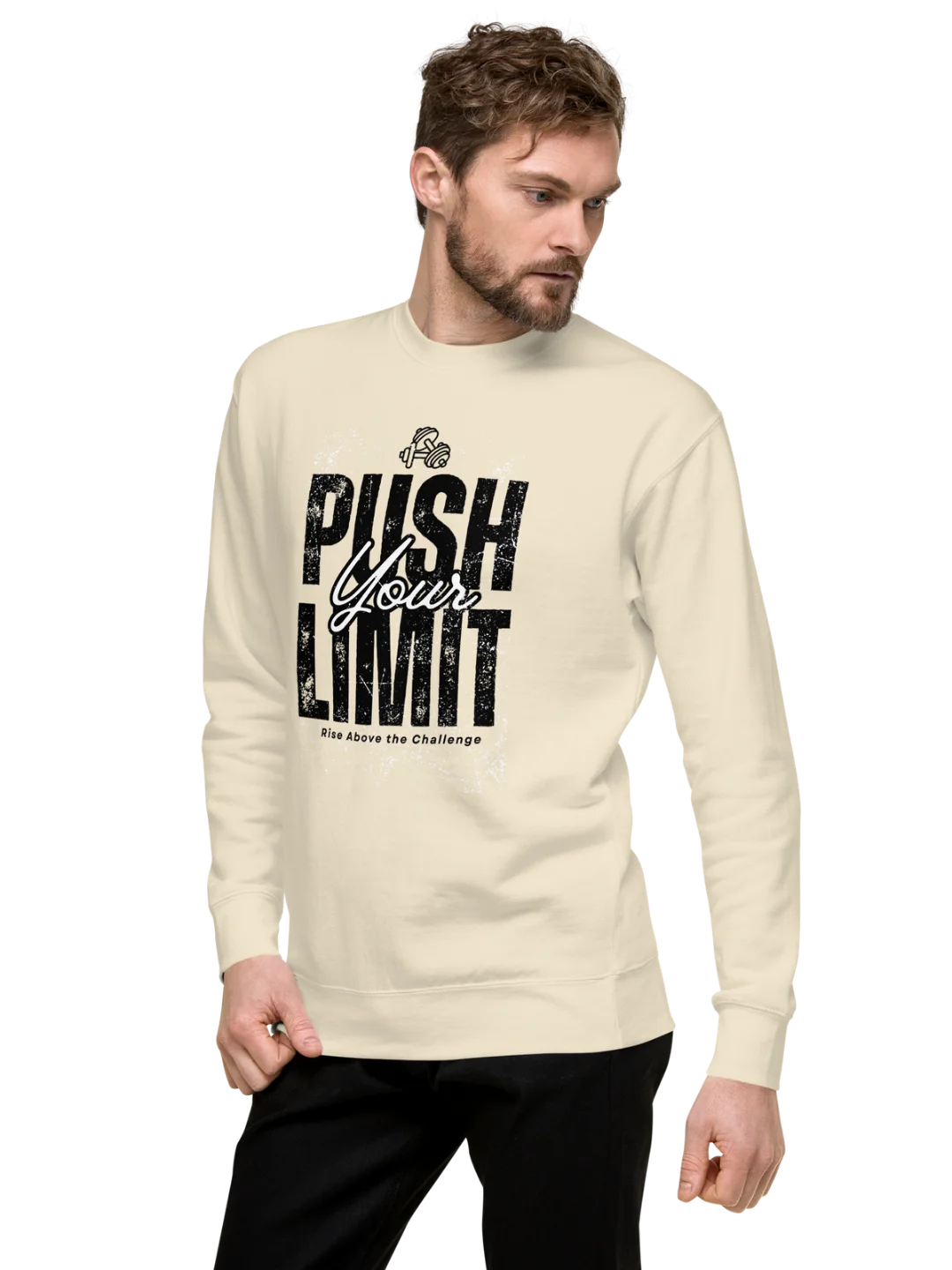 PUSH YOUR LIMIT — Rise Above Sweatshirt product image (3)