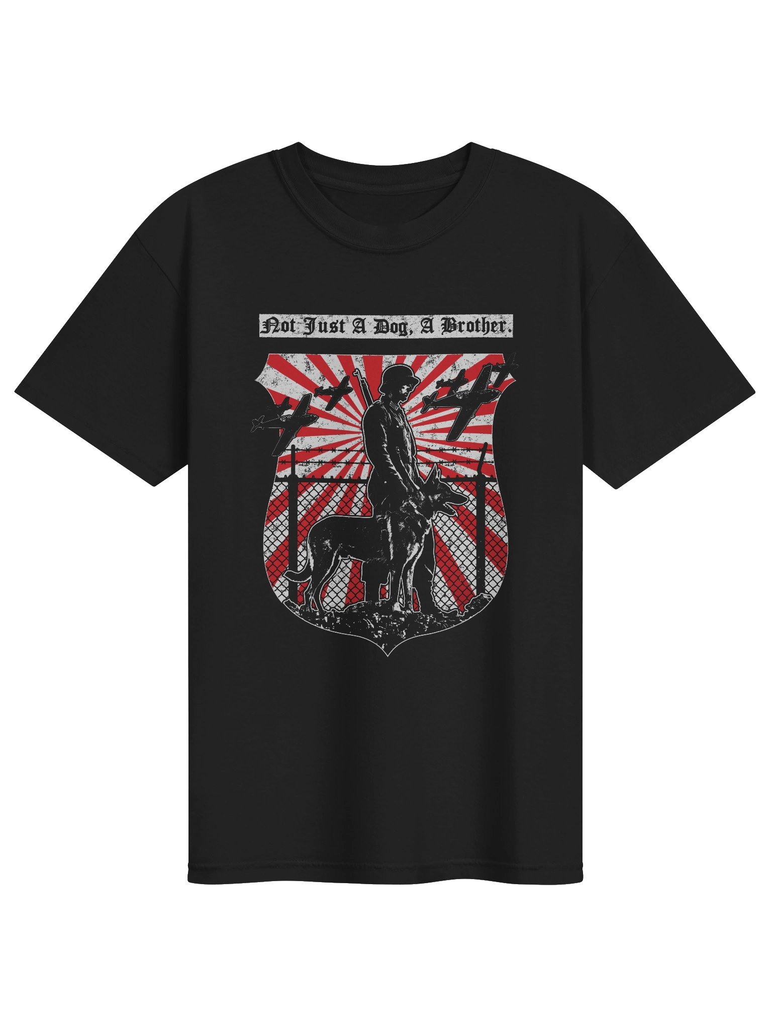 "BROTHERHOOD TO THE GRAVE" TSHIRT BACKPRINT product image (1)