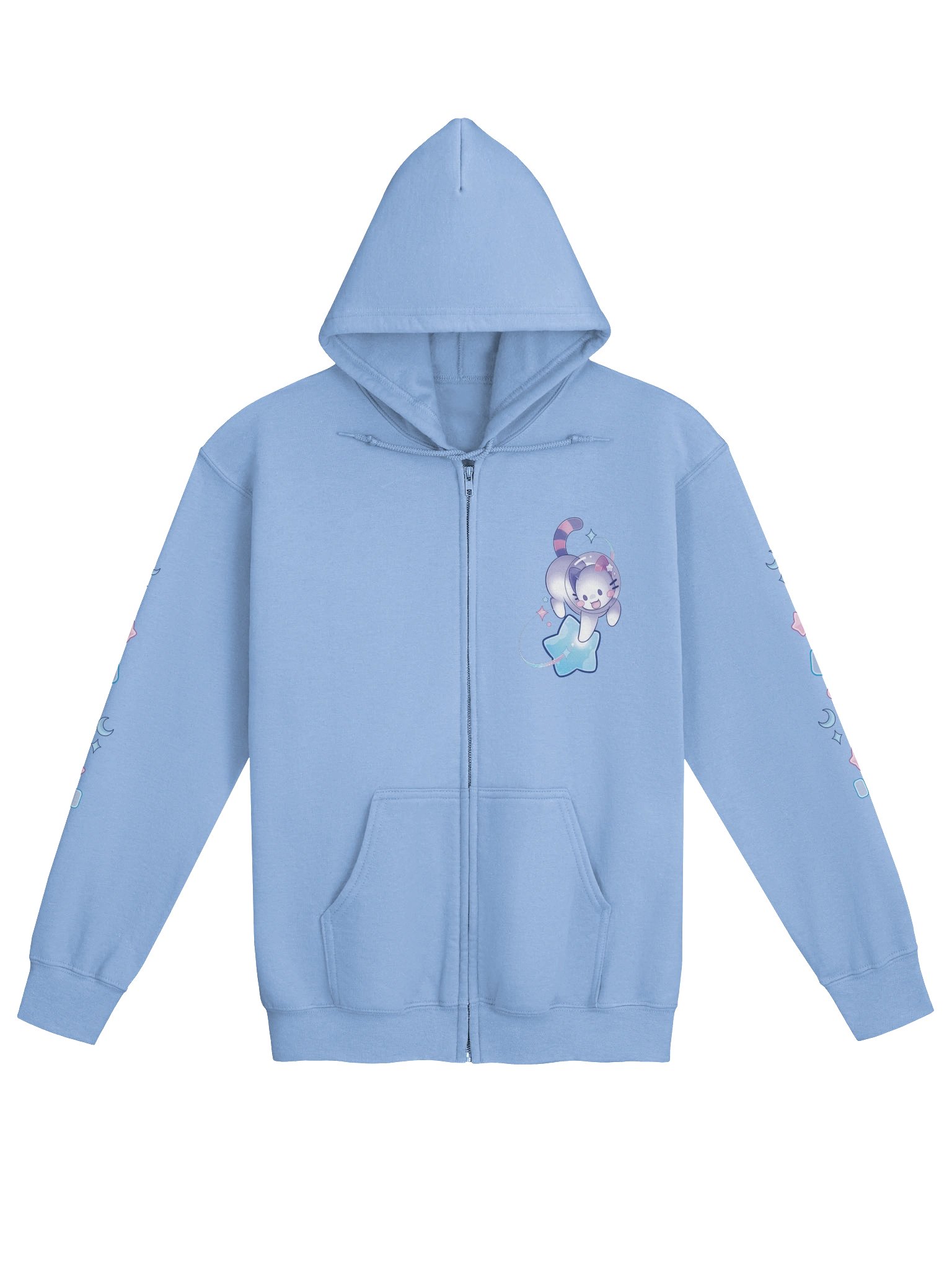 CandiCat Astro Cat 2026 Zip Hoodie product image (4)