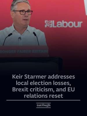 🇬🇧Following the local election results on Thursday (7 May 2026), UK Prime Minister Keir Starmer acknowledged the outcome as “tough” and said he takes full responsibility, warning of “dangerous opponents” and potential national consequences if political direction is not corrected. He also criticised Nigel Farage, disputing Brexit-era claims on wealth, migration, and security. Starmer said Brexit had left the UK “poorer” and “weaker”, and argued that Farage had failed to account for its outcomes. He outlined a strategic shift ahead of an upcoming EU summit, pledging to rebuild relations with Europe and reposition the UK more closely alongside European partners. The results come amid notable gains for Reform UK and losses for both Labour and the Conservatives in several council areas, with early counts suggesting voters are increasingly moving away from the traditional two-party system.  ℹ️ @Reuters  📸 UK Prime Minister Minister Sir Keir Starmer, May 11, 2026. (James Manning/PA)  #UnitedKingdom #UKPolitics  #Politics #Geopolitics #WorldNews