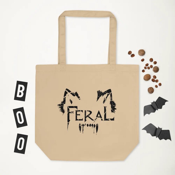 FERAL Organic Cotton Tote Bag product image (1)
