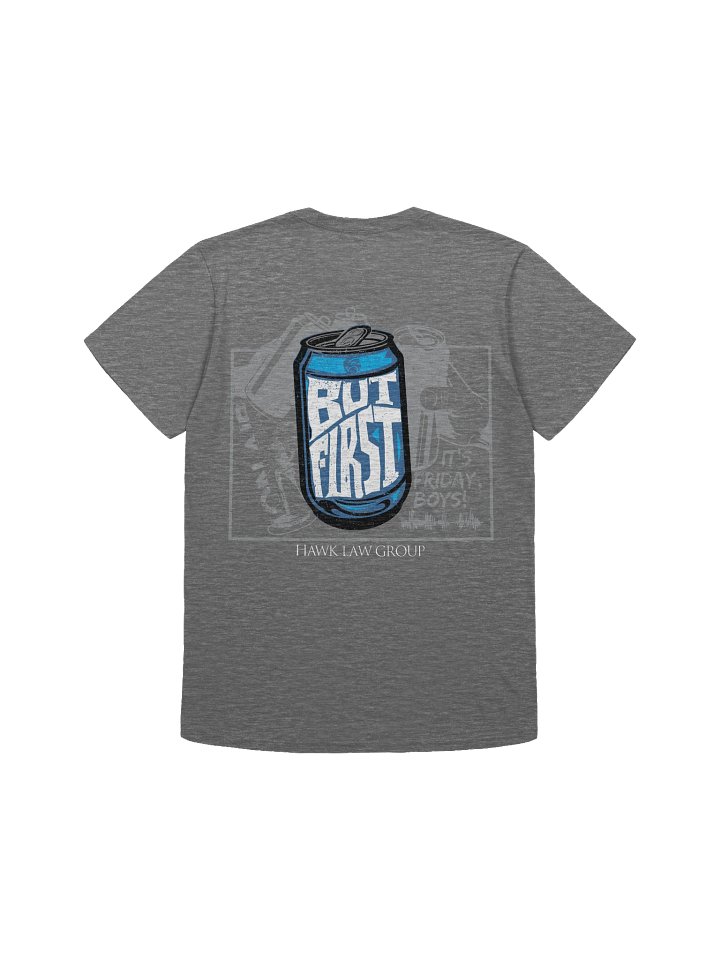 But First Unisex T-Shirt - Dark Heather product image (2)