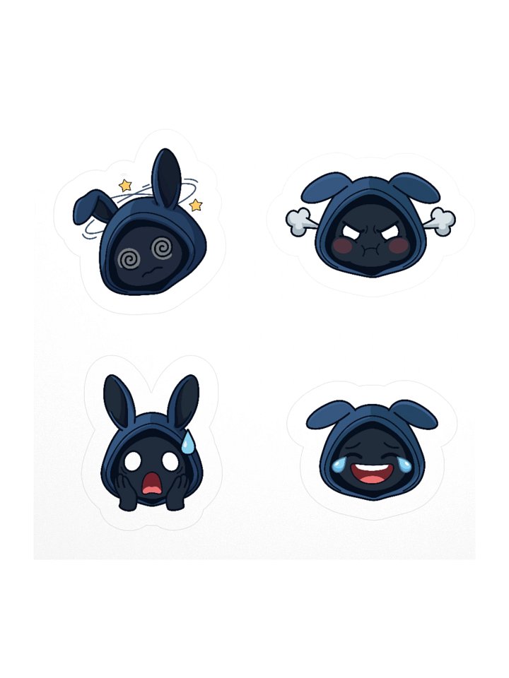 Poochoki Dramatic Emoji Sticker Set product image (2)