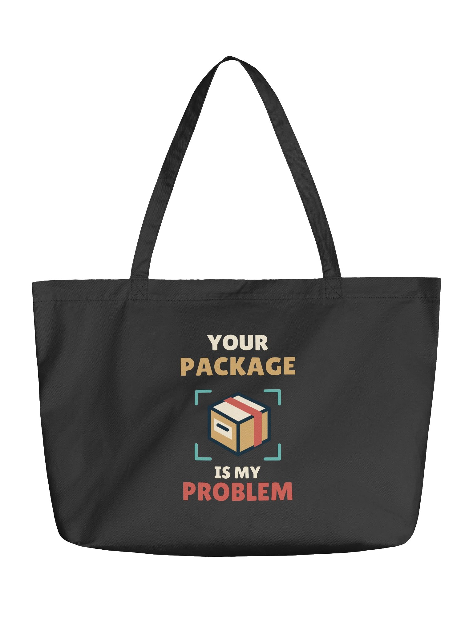 PATB Your Package Is My Problem Cotton Tote product image (1)